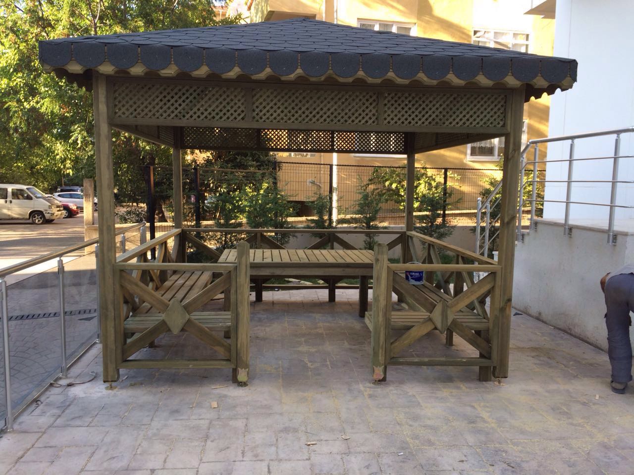 Ahşap kamelya