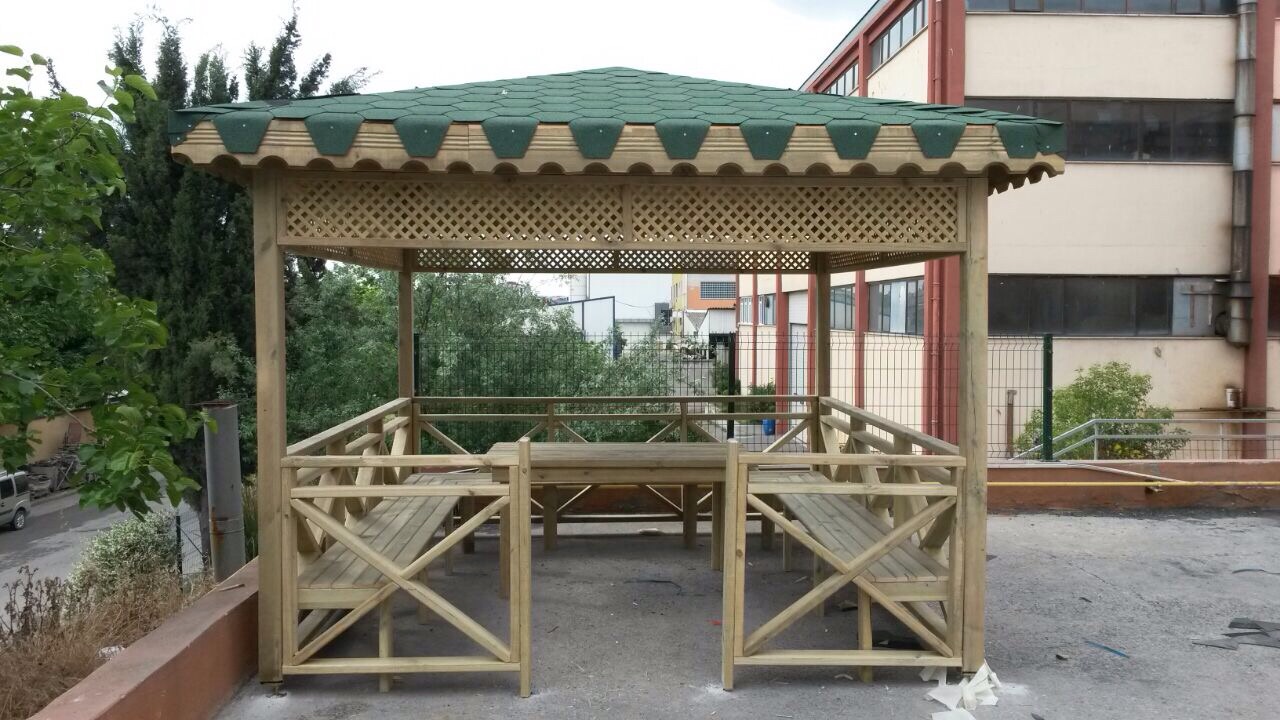 Ahşap kamelya