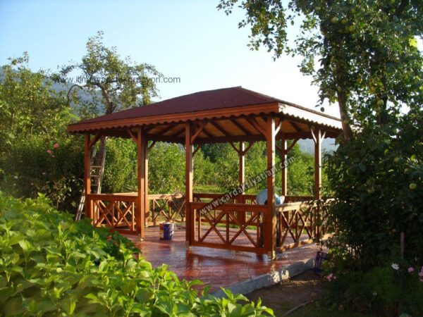 Ahşap kamelya